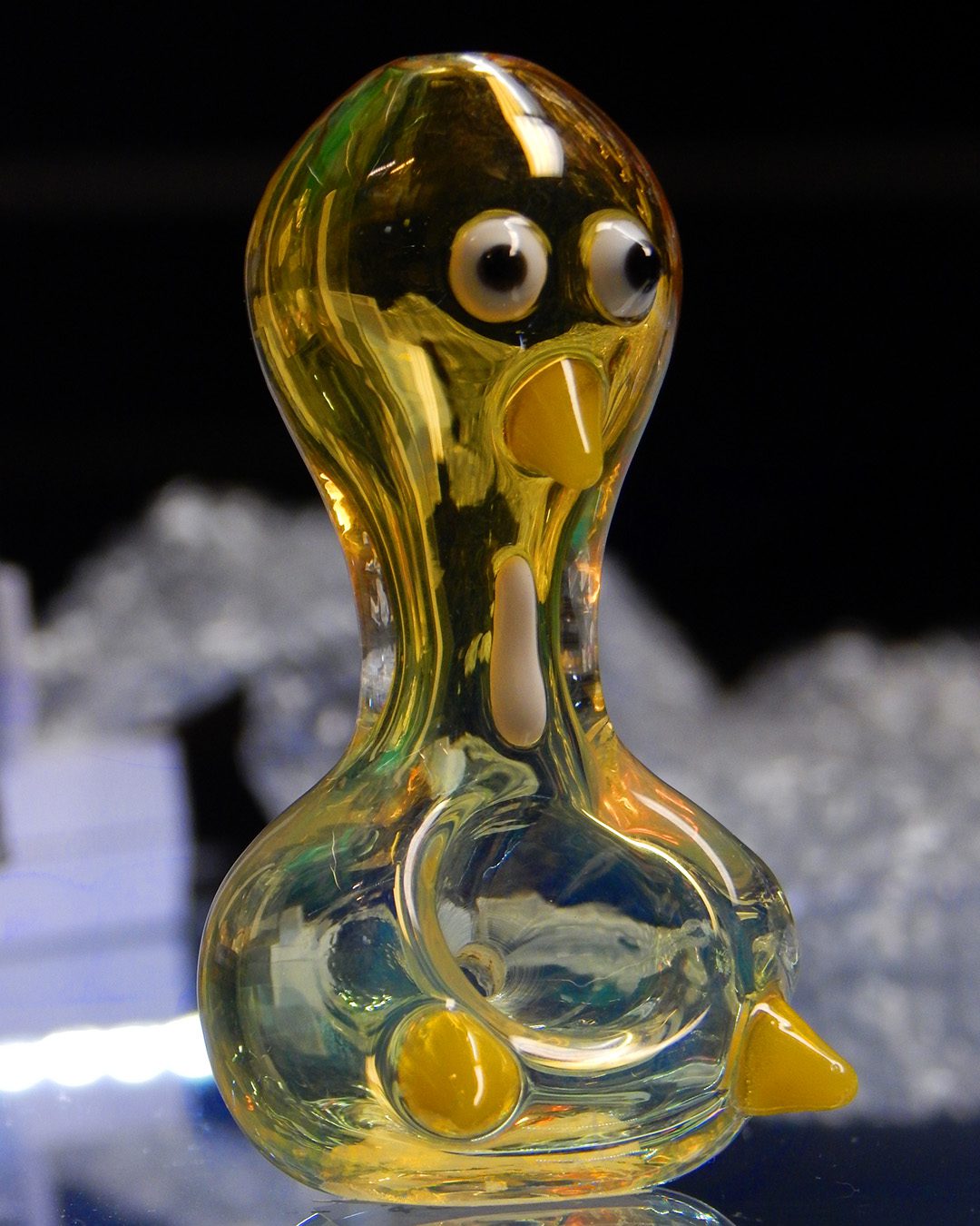 FUNNY-DECORATIVE-GLASS-PURPLE-HAZE-DUCK-GOOSE-FACE tubes