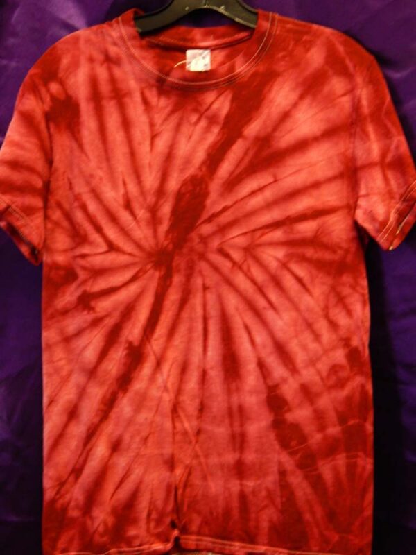 Large Red Tie-Dye T-Shirt