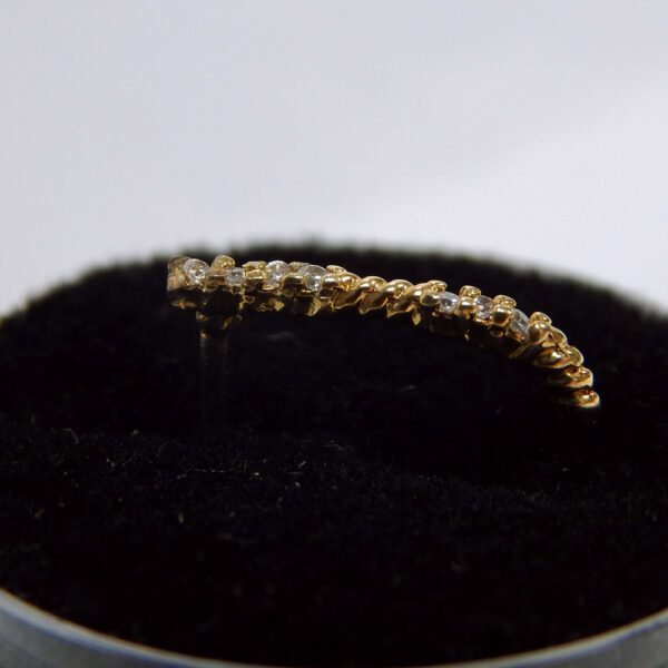 20 Gauge Bone Faux Hoop - Image 6
