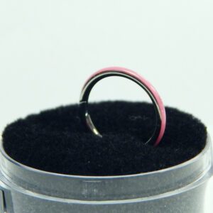 16 Gauge Blue & Pink Titanium Hinged Hoops