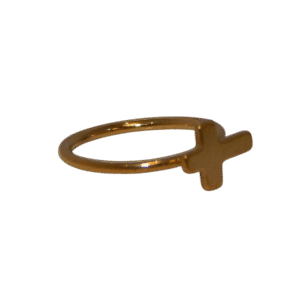 Gold Cross Bendable Hoop Implant Grade Surgical Steel Bendable Hoop 20G