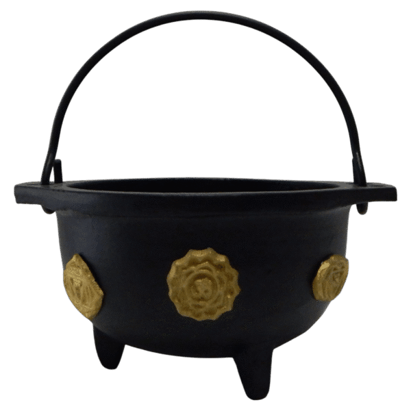 Medium Sized Iron Cauldron