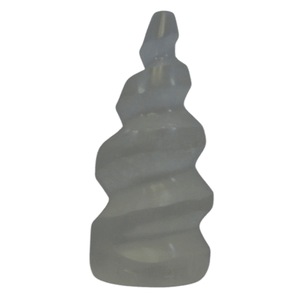 Selenite Spiral Crystal Tower