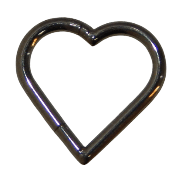 $12 Titanium Hinged Hoops 16G - Image 2