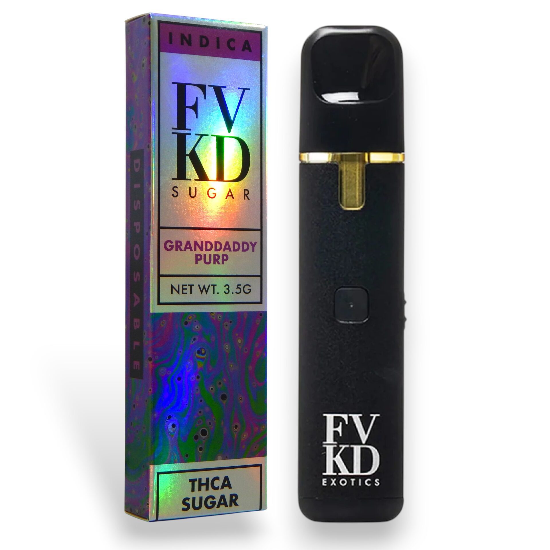 FVKD | Grandaddy Purp | THC-A Sugar 3.5G Indica
